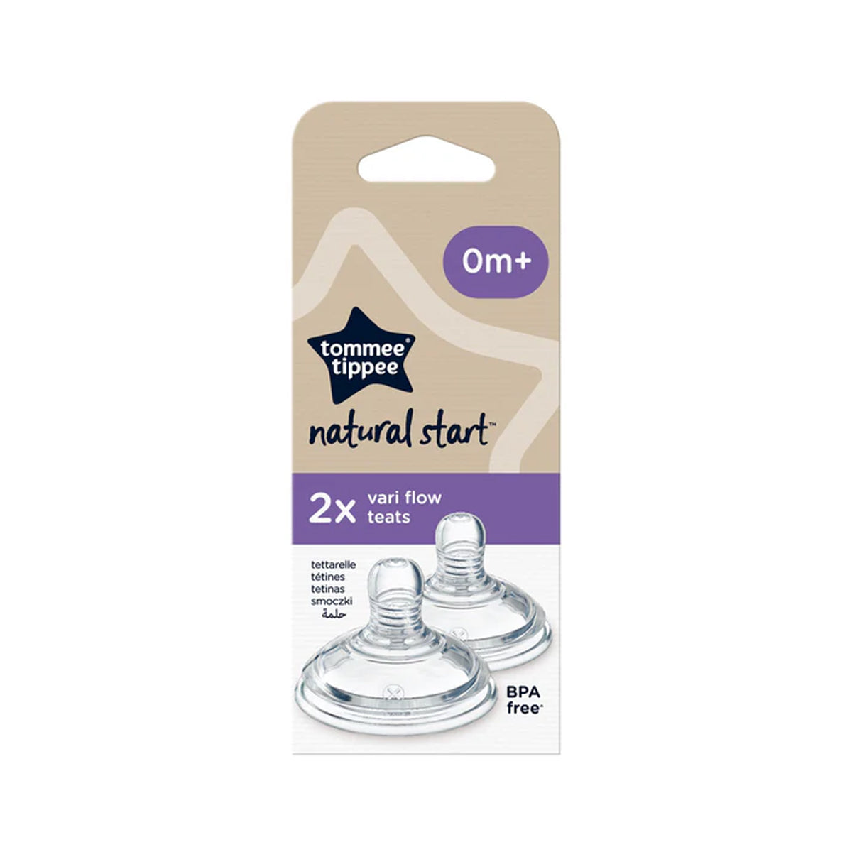 Tommee Tippee Natural Start 2X Vari Flow Teat